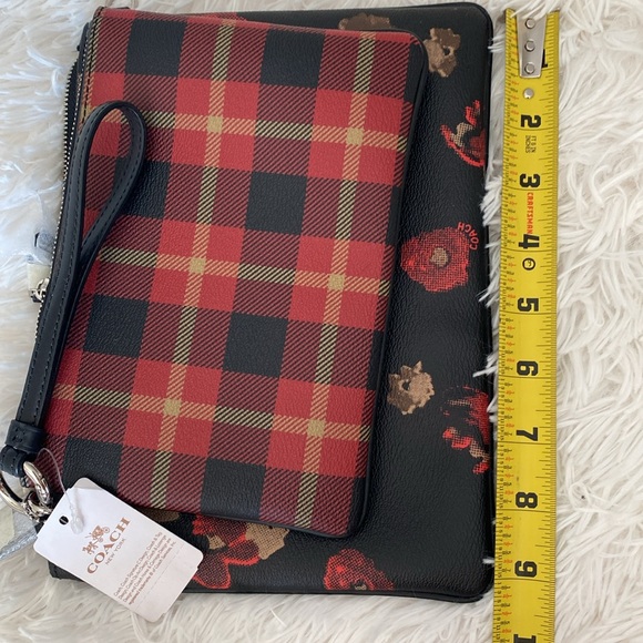 COACH POUCH TRIO IN COATED CANVAS - Picture 5 of 5